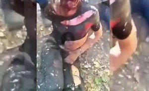 CJNG torture video - The man was poured alcohol on his head and set on fire - XGore - Extreme Gore Videos