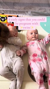 2.9K views · 31 reactions | Early signs you could be having TWINS! #pregnant #pregnantwithtwins #twinpregnancy #3under3 #earlysignsofpregnancy #toddlermom #toddler #fypp | Twin pregnancy | Facebook