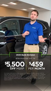 The 2025 Buick Enclave is available for a sultry, sleek $5000 off MSRP,* or the Envision for $5,500 or lease for just $459 a month. Start here: https://bit.ly/3DxZeXJ | McGrath Buick GMC Cadillac