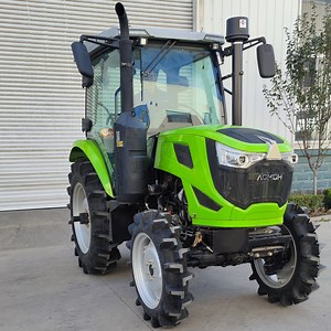 [Hot Item] Compact Mini Tractor with Loader and Backhoe 4X4 70HP Farm Tractor in UK