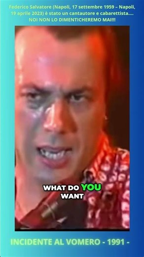 Federico Salvatore - Incidente al Vomero - 1991 -