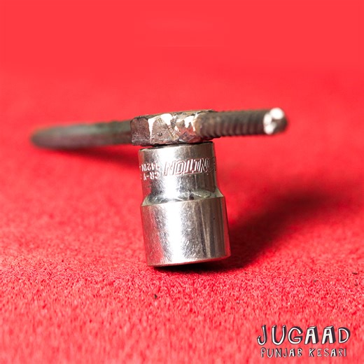 10K views · 27 reactions | DIY Wrench Socket Handle #jugaad | Jugaad | Facebook