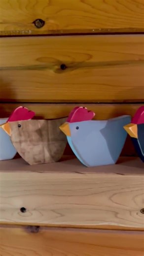 Wooden Chicken Shelf Sitter – Farmhouse Kitchen Hen Decor, Rustic Country Tiered Tray Accent, Fall Chicken Ornament Gift for Lovers - Etsy