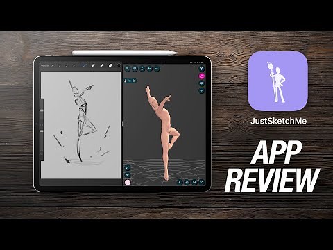 Just sketch Me APP Review | Free Pose tool App for artists!