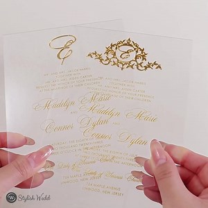 ✨ Elevate your wedding with our Elegant Gold Acrylic Invitations! 💍 Personalize with a custom monogram for a truly unique touch! 🌟 Discover More Acrylic Wedding Invitations with Custom Name Stickers 👉 https://reurl.cc/0dVAg9 #brides #bridetobe #2024bride #2025bride #wedding #2024wedding #2025wedding #2024weddings #2025weddings #weddinginvitation #weddinginvitations #weddinginvite #weddinginvites #weddingstationery #weddingstationary #weddinginspiration #weddinginspo #weddingideas #weddingdeta