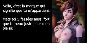 [FR] Tracer JOI CEI Foot Fetish (Anal Play)