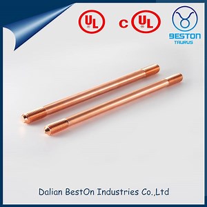 [Hot Item] All-Weather 3000 N Coating Adhesion Strength Chemical Ground Rod Used for Underground Tunnel Lighting Grounding with UL-Certified