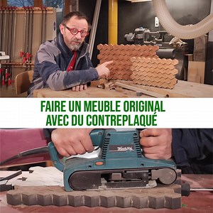 Faire une meuble original avec du contreplaqué 😍 | Olivier Verdier - Artisan bois & métal