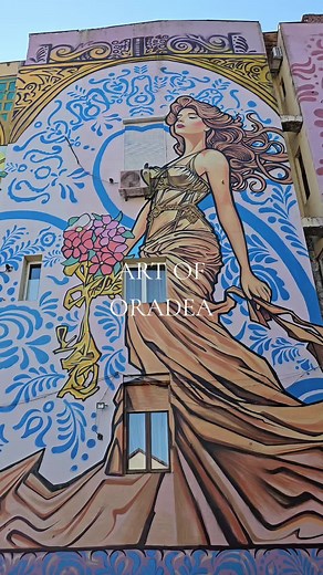 Discover the Vibrant Street Art of Oradea | Mural | Art Nouveau