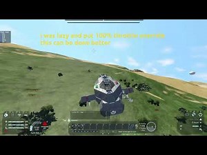 Space Engineers scriptless vector thrust trick