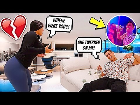Came Back From The STRIP CLUB Drunk Prank On Girlfriend!! *GOES CRAZY*