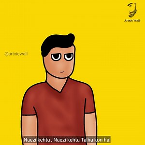 Talha Anjum in angry mood #talhaanjum #naezythebaa #kauntalha | ArtXic Wall