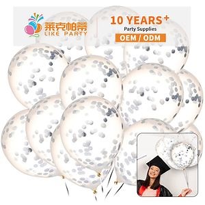 [Hot Item] Party Balloon 12inch Latex Confetti Balloons Birthday Party Decoration Wedding Baby Shower Christmas Globos