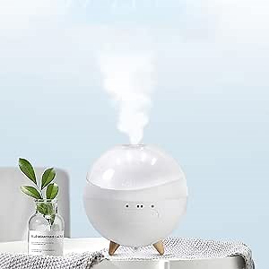 Mini Diffusers for Essential Oils for Room, 100ml Aromatherapy Diffuser，With Smart Sensor Night Light, 2 light colors
