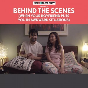 Cutest Behind The Scenes Ever ❤️😍 | FilterCopy