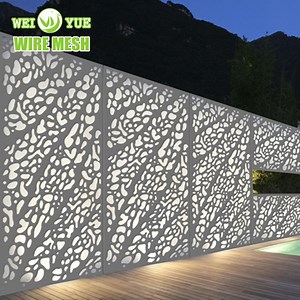 [Hot Item] Exterior Decorative Perforated Aluminum Panels Metal Cladding Screen Sheet