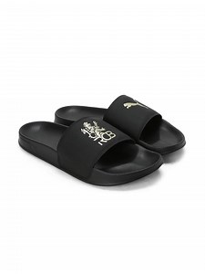 Buy Puma Unisex RCB Printed Sliders -  - Footwear for Unisex