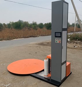 [Hot Item] Automatic Pre-Stretch Pallet Film Wrapper Winding Wrap Tray Wrapping Machine