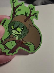 Huntress Wizard Sticker (adventure Time) - Etsy
