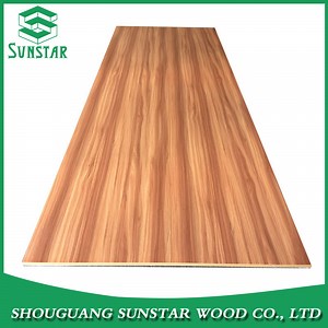 [Hot Item] Melamine Face MDF Board Plywood Board and MDF