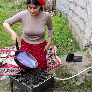 1.8K views · 11 reactions | Happy Nowruz and Ramadan 1403 Nowruz with villager girl | Outdoor Chef | Facebook