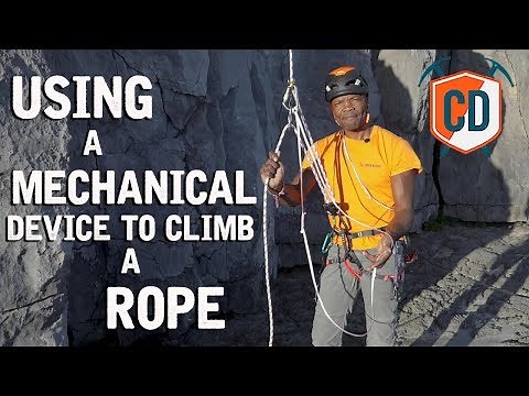 Using A Mechanical Ascender To Climb A Rope | Climbing Daily Ep.1554