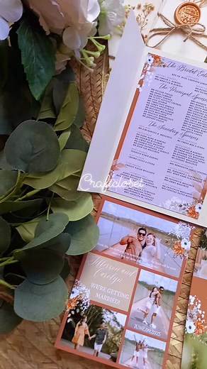 Thank you for making us part!! #wedding invitations | Craft Closet