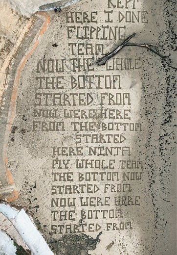 Start from the Bottom: Drake Lyric Video Sand Art