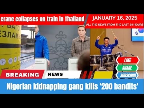 Today's News Of The World From Scientific Television Of America : Main News Broadcast