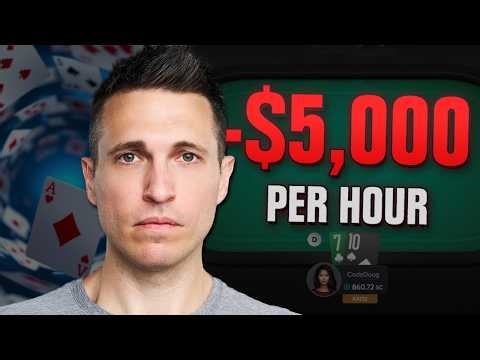 I Can't Stop Streaming Until I Win EVERY Hand In Poker ($40,000 Prop Bet)