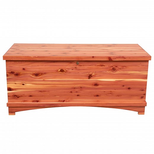 Amish Crafted Cedar Hope Chest | Solid Wood Blanket Storage Trunk - Etsy
