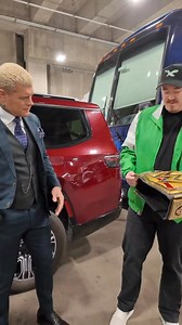 Shane Gillis and Cody Rhodes backstage | MrMndz