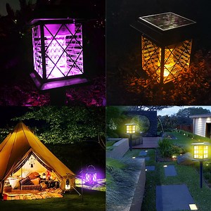 [Hot Item] Powered Rechargeable Mosquito Killer Lamp Solar Garden Lighting Lampada Solare LED Light