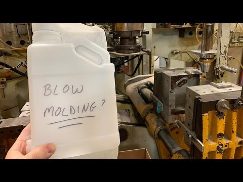 How blow molding works!!