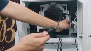 Magic Mirror Photo Booth with 32" Touch Screen, Portable Photo Booth with LED RGB Fill Light & Flight case for Weddings Parties Events Rental Graduation (Photo Booth)