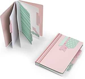 Sizzix, Multi Color, Bigz L Die , Mini Album by Lynda Kanase, One Size