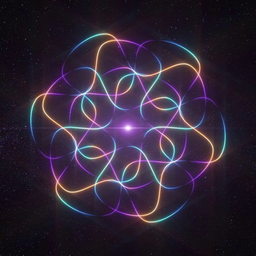 ~ Light Art ~ Dive into the cosmos of vibrant energy where light art weaves a geometric multi-coloured wonder ⚛️ Visuals by @forgingmind Music "Mystic Dreamer" by Anaamaly Zen Music #divinelight #sacredgeometry #peaceandgoodvibes #highvibes #meditation #meditationart #soundtherapy #higherconciousness #creativeminds #cosmicenergy #universeart #mysticalart | Forging Mind