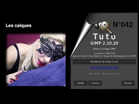 GIMP 2.10.20 Tutorial for Beginners – 042 – Layers & Layer Masks