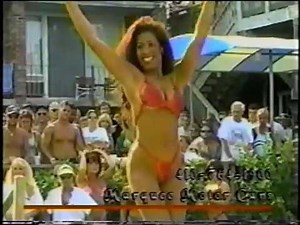 1990s Ocean City Maryland Bikini Contest hosted by DJ Batman