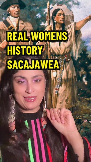 For women’s history month, we are focusing on native women in history and today we’re looking at Sacajawea. She was a daughter of a chief, who was taken away and forced to marry a French Canadian for trader. She later became the translator for the Lewis and Clark expedition and not only was she responsible for translating, but she was also foraging cooking and doing this all after giving birth. She also developed a painful pelvic condition it was never treated properly. And in many history books