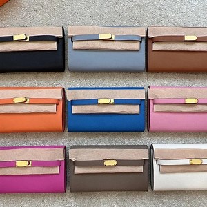 [Hot Item] Genuine Leather Wallets Card Holder Designer Wallet Women Shoulder Handbags Fashion Flap