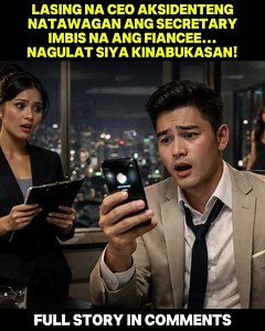 Sa isang mataas na opisina na parang nakasabit sa ulap, habang kumikislap ang mga ilaw ng siyudad sa likod ng salamin, may isang tunog na mas malakas pa sa busina sa EDSA—ang mahinang beep ng cellphone sa kamay ng CEO. At sa mismong sandaling ‘yon, nang makita niya ang pangalan sa screen, parang may malamig na tubig na ibinuhos sa batok niya. Bakit ang pangalan ng secretary niya ang lumitaw… kung ang dapat niyang tawagan ay ang fiancée niya? Ang tanong: ano ang nasabi niya sa tawag na ‘yon haban