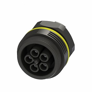[Hot Item] 5 Pin Female Connector Panel Mount for Outdoor Lighting