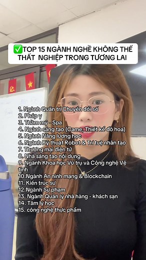 Top 15 ngành không lo thất nghiệp trong tương lai