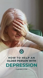 Depression in older adults is more common than you think, and it’s not just "sadness." Here’s how you can support your senior loved one. #seniorcare #caregiversupport #mentalhealthmatters #depressionawareness #mentalhealthawareness #mentalhealth #seniors #seniorcare #caregivers #seniorliving #depression | Caring.com