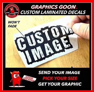 CUSTOM Laminated Decals Vinyl Sticker Store Window Graphic UV Won't Fade Decal Truck Window Sticker Gift for Personalized Custom Sticker - Etsy Australia