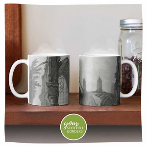  The perfect gift for someone who loves Melrose! ☕ This vintage illustration of 푴풆풍풓풐풔풆 푨풃풃풆풚 is now available on mugs in our webstore ⬇ https://yourscottishborders.store/melrose-abbey-mug gbsct #ScottishBorders | Your Scottish Borders | Facebook