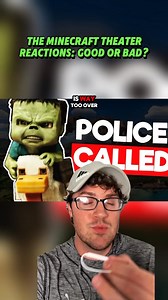 Minecraft Movie Theaters are going WILD… #minecraftmovie | Crenbeast