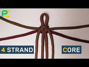 4 strand core for paracord bracelet WITHOUT BUCKLE