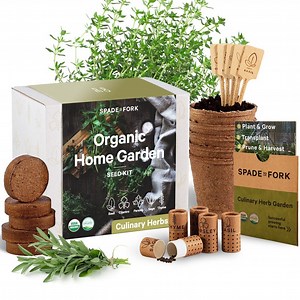 [Hot Item] Indoor Herb Garden Starter Kit - USDA Organic & Non-GMO